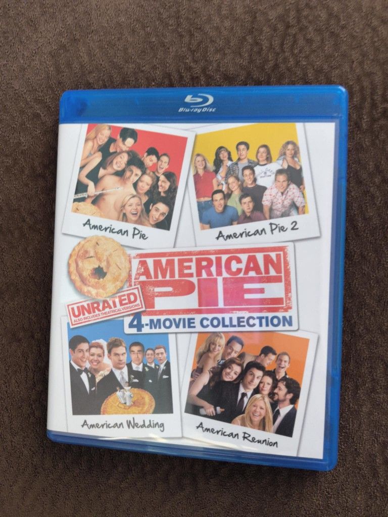 American Pie 4-disc Bluray Collection(UNCUT)
