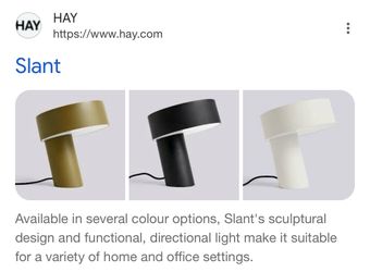HAY ( luxury brand ) lamp