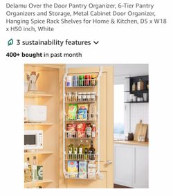 6 tier pantry organizer