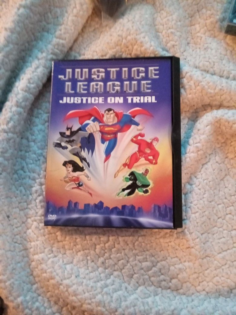 2003 DVD Justice League Justice On Trail