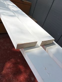 Primed Pine 2 7/16 inch x 3/4 inch boards