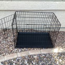 Collapsible Dog Cage/Crate/Carrier 30 Inches Long 21 Inches Tall 19 Inches Wide   (Nearly New Condition)