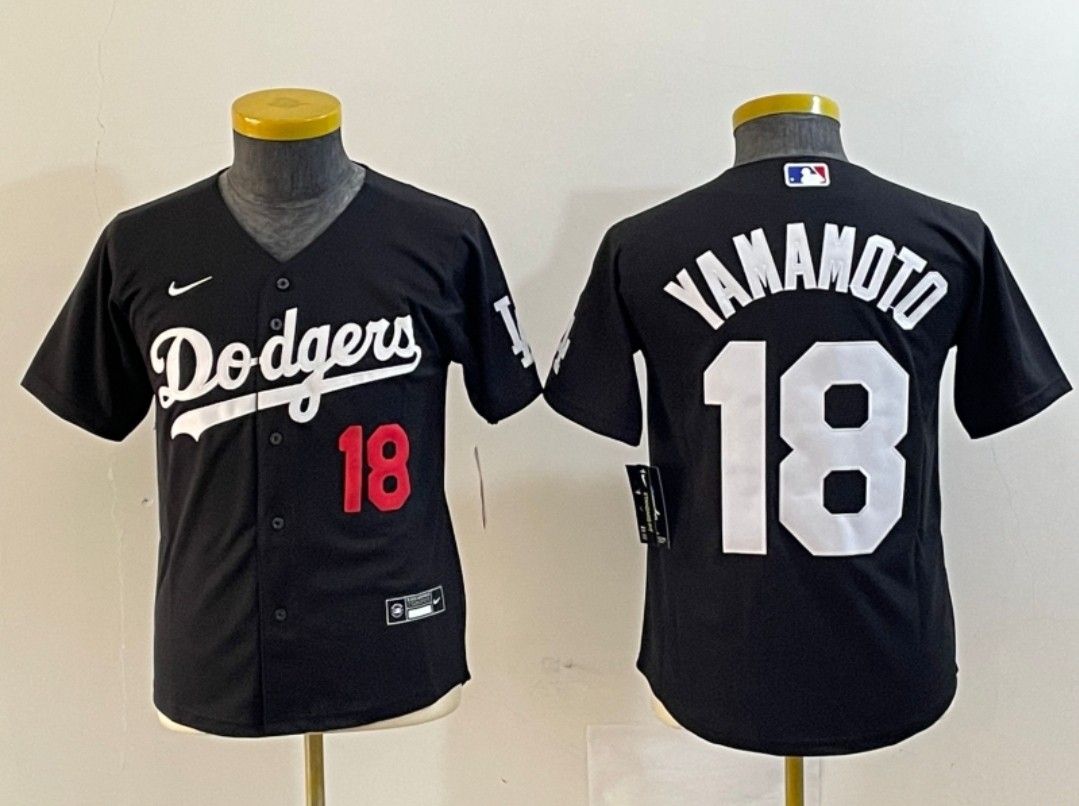 WOMEN'S and KID'S  LOS ANGELES DODGERS YAMAMOTO BASEBALL JERSEY 