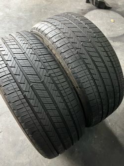 2 USED 25550R20 BRIDGESTONE ALENZA All Season tires for $150 installed and balanced . 25550R20 255-50-20 255-50-R20 255/50/20 255/50/R20  Alignments d