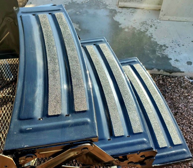 Folding STEPS for Travel Trailer / RV / Mobile Home folding