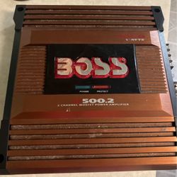 Boss Amplifier