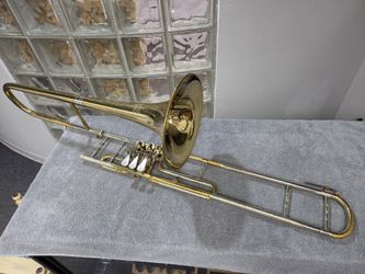 Trombone with Rotary Valves