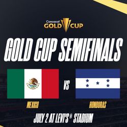 CONCACAF Gold Cup Semifinals - Mexico vs Honduras