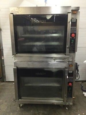 HARDT DOUBLE STACKED NATURAL GAS COMMERICAL ROTISSERIE INFERNO 4500 (80 chicken capacity)