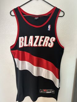Authentic Nike Portland Trail Blazers Road Nike Blank Jersey 40