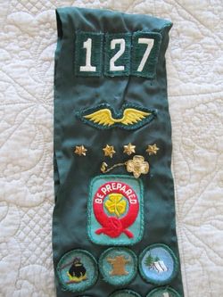 Girl Scout Memorabilia from 1960 - almost 60 years old