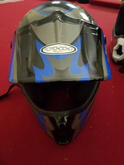 4 wheeler, motorcycle, motorcross helmet szXL