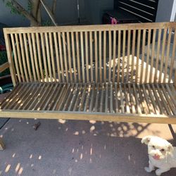 Teak Wood Bench