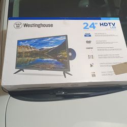 Brand New 24in Tv With Built In DVD