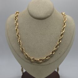 14KT ROPE CHAIN