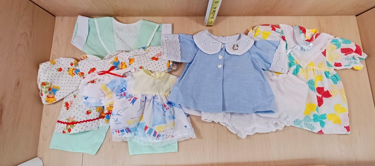 Vintage Doll Clothing Lot