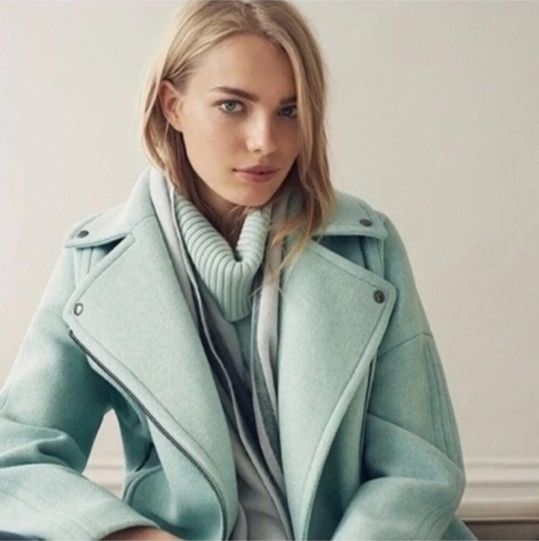 Banana republic Coat in mint