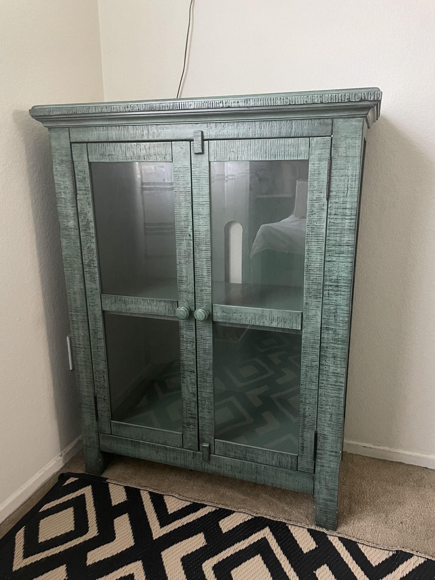 Green Shelving Unit
