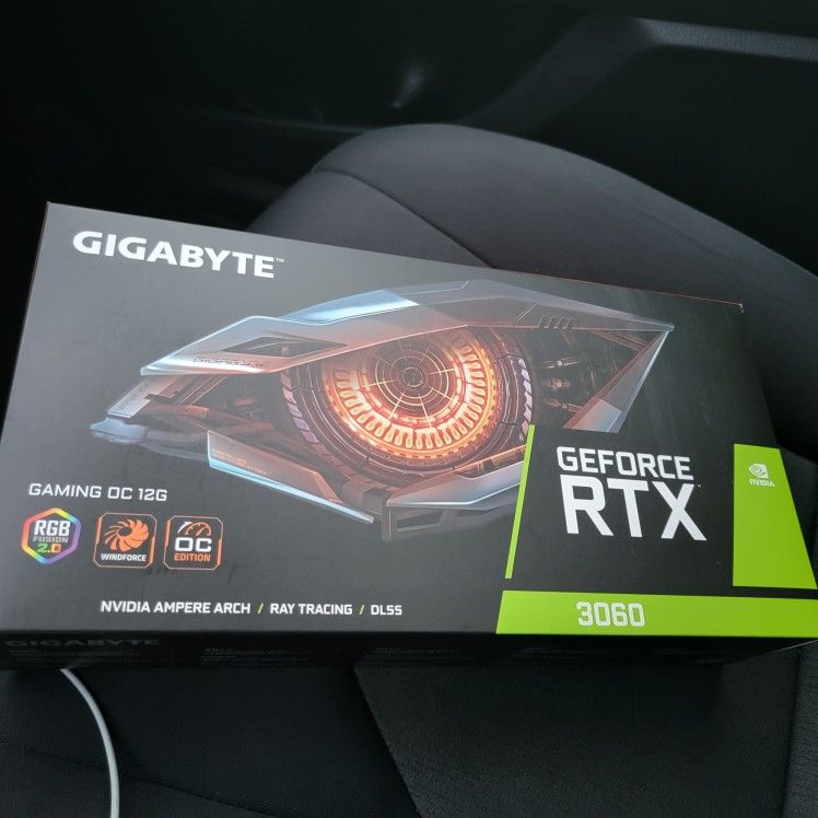 GIGABYTE Geforce RTX 3060. Video Card