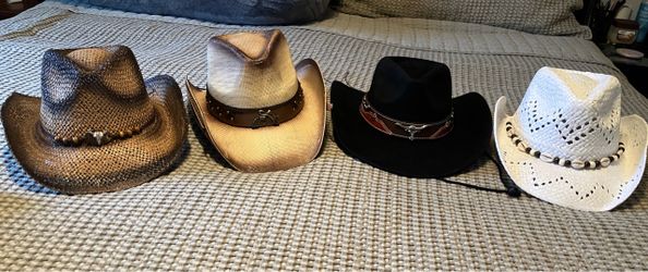New Cowboy hats super cute in multiple colors