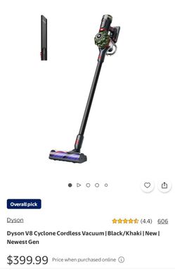 Dyson V8 Cyclone Cordless Vacuum