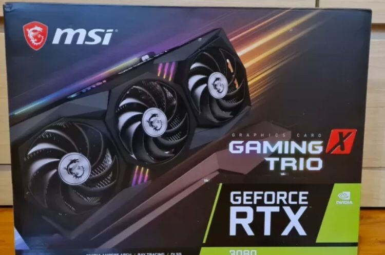MSI GeForce RTX 3080 Gaming X Trio GDDR6 10GB