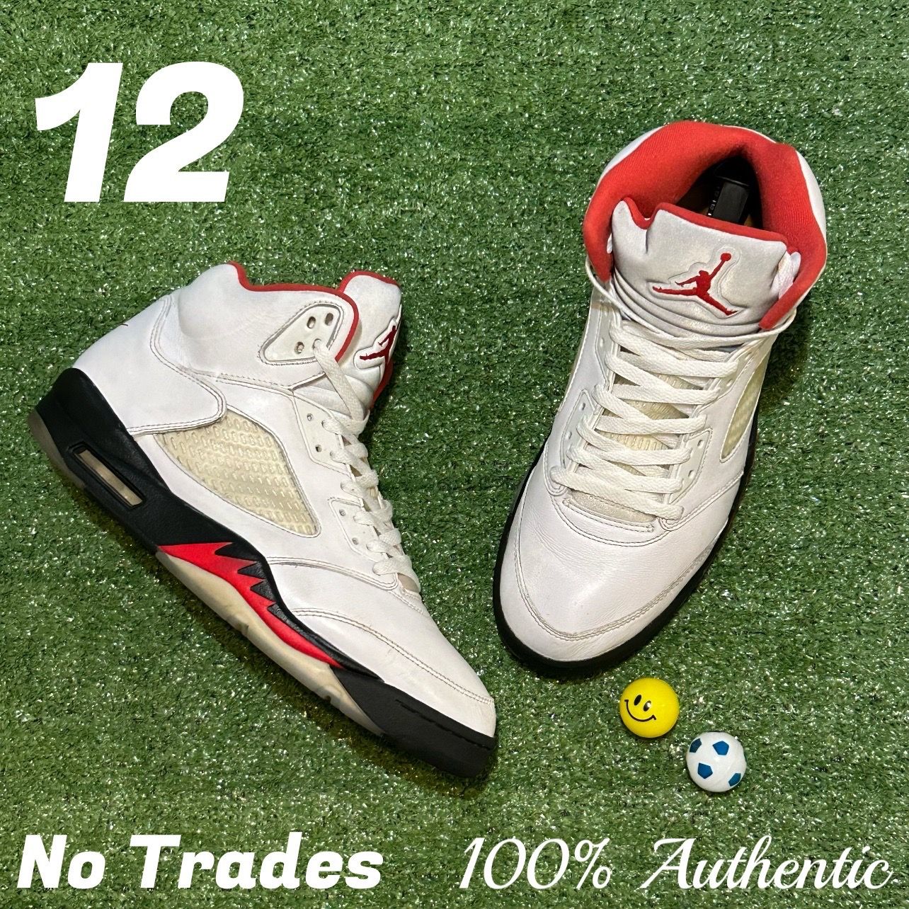Size 12 Air Jordan 5 Retro โFire Redโ