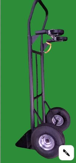 Heavy Duty Hand Truck Dolly dual position handle okay tell me