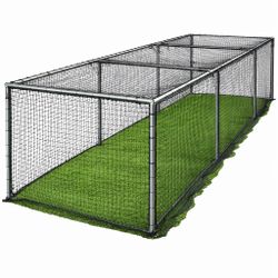 Batting Cages Framing Only No Nets Batting Range Solf Ball