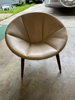  mid-century saucer chair Vintage Furniture Antique Rare