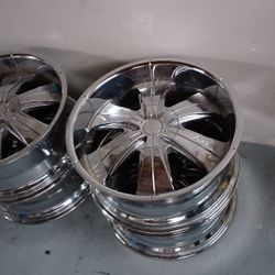 22 Inch Velcity Rims. 6 Lug