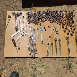 80 Bucks For Wrenches And Sockets All Of What You See Or Make Offer