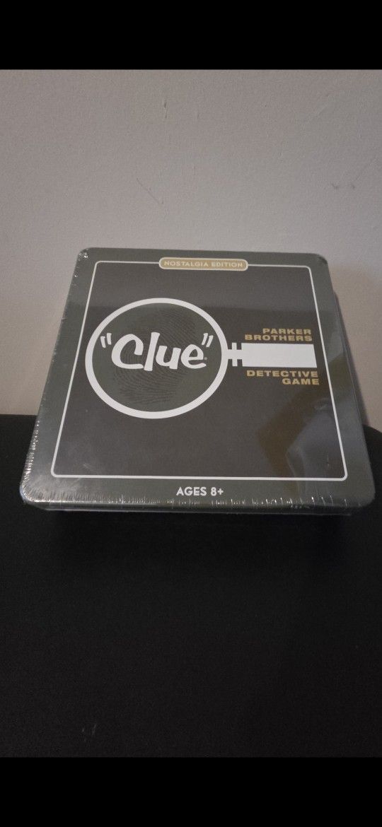 New-Sealed-CLUE NOSTALGIA (TIN BOX)