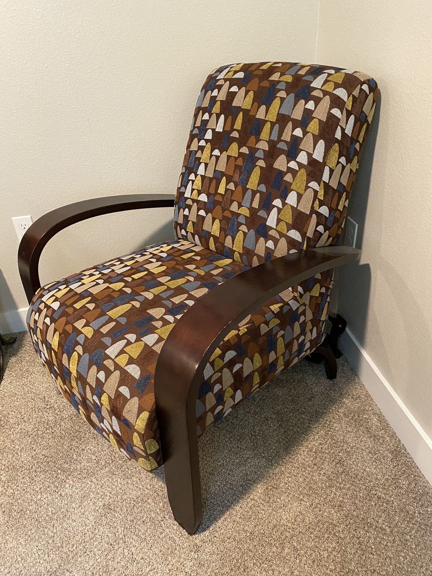Multi color Comfy Arm Chair