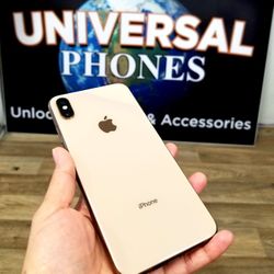 Apple IPhone XS Max 64gb  Unlocked, FREE Smartwach/ Headphones. Pay $1 Today Rest in payments. NO CREDIT NEEDED FINANCING