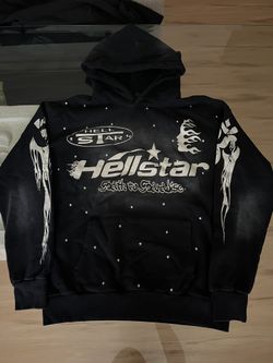 Black And White Star Hellstar Hoodie