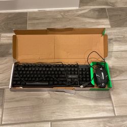 RGB Keyboard and Mouse