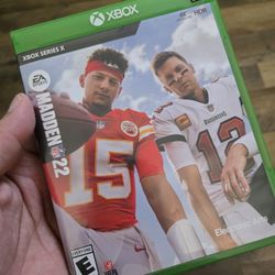 Madden 22 Xbox Series X