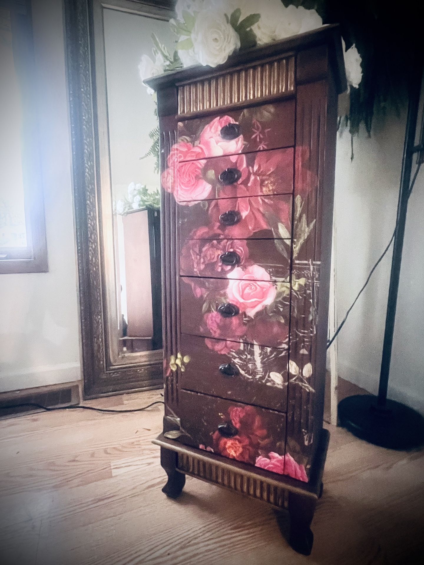 Stunning Jewelry Armoire 