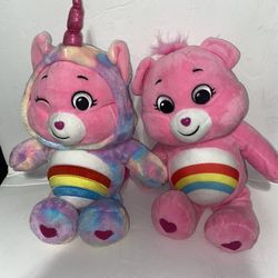 2 Carebears cheer bear