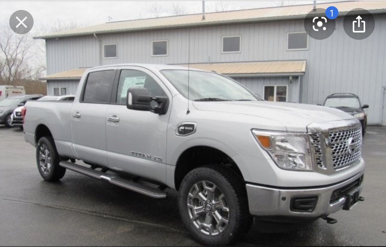 2018 Titan Xd tires and rims running boards front and rear bumpers or make offer