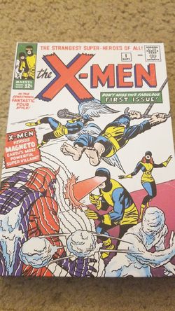 The X-Men #1 Canvas Art