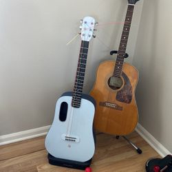 Blue Lava Guitar 