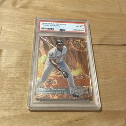 1996 Metal Universe Frank Thomas