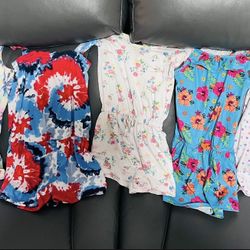 5 Toddler Girls Rompers 