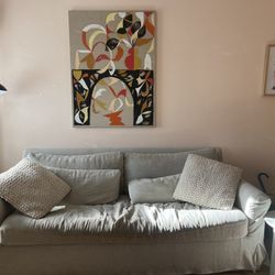 Sixpenny Elias Couch With Removable Slipcovers 