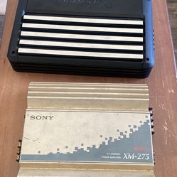 Amps ALPINE & SONY