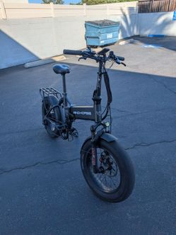 Windhorse Folding Fat Tire Electric Bike 500w 48volt