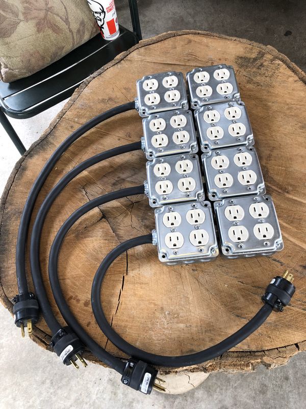 8 outlet quad electrical boxes for Sale in Los Angeles, CA OfferUp