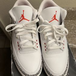 Jordan 3 White Cement